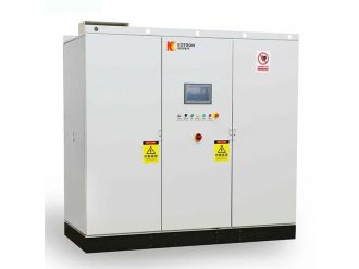 80kW Induction heating machine for heat treating of metals such as shafts, gears and hub wheel rings, steel bars hardening and tempering