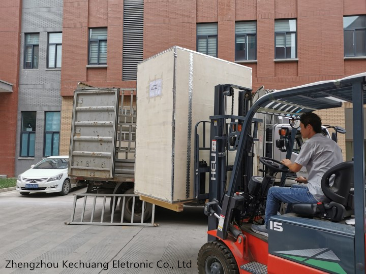 80 KW Air conditioner induction heating power supply shipment for Dubai